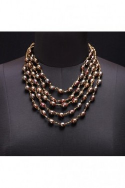 Shimmering Bead Necklace