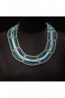 Mesh Turquoise Necklace