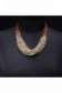 Bunched Gold Necklace