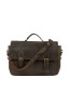 Briefcase Leather Messenger Bag