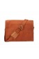 Multi Pocket Leather Messenger Bag